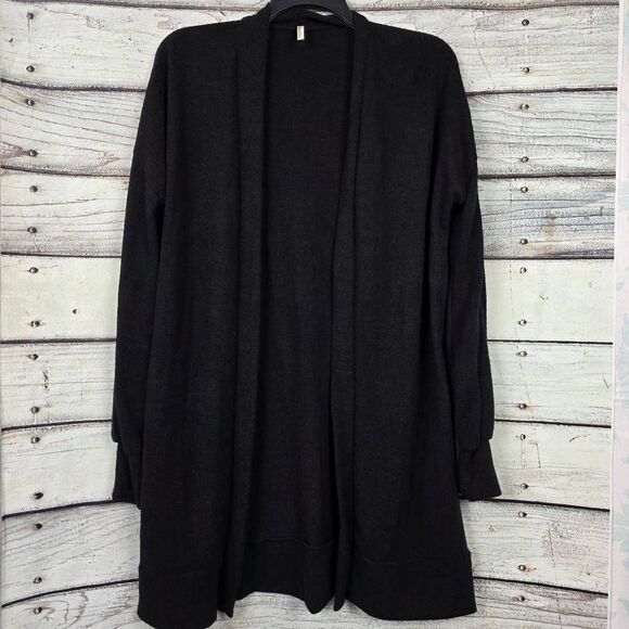 Beeson River Black Open Front Cardigan Women’s XL - Picture 1 of 6